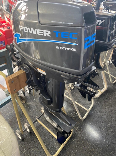 Motor Fuera De Borda Power Tec 25hp Con Arranque Y Comandos