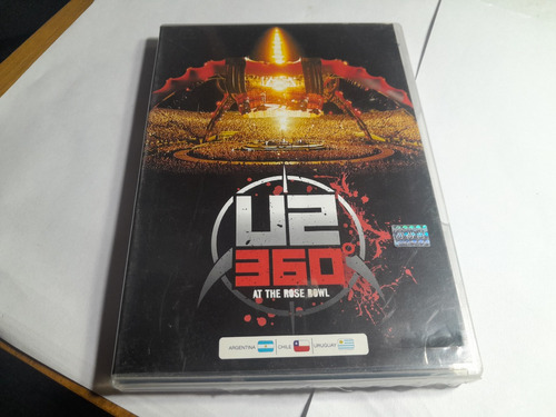 Dvd - U2 - 360° At The Rose Bowl - Arg - 2010