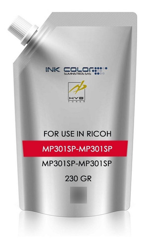 Toner Aficio Mp301 Spf / Aficio 1515 / Mp201 X 230 Gramos