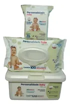 Comprar Kit Lenço Umedecido Individual Banho E Higiene Baby