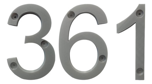 Números Para Oficina 3d, Mxdgu-361, Número 361,  17.7cm Altu