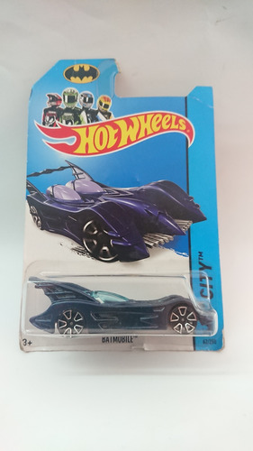 Hot Wheels 2013 Hw City Batmobile Azul 62/250