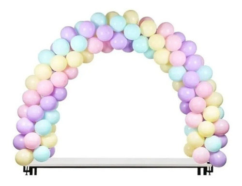 Angie# Estructura Arco De Globos Para Mesa Reutilizable