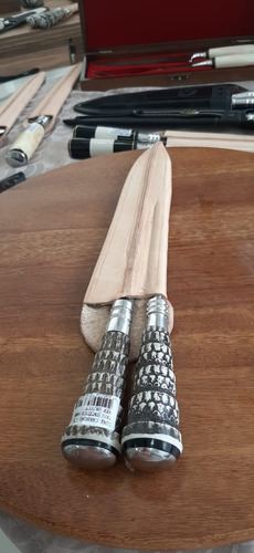 Faca Artesanal Gaúcha Para Churrasco - Aço Inox 12'