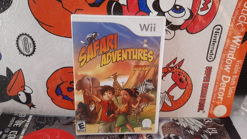 Safari Adventure De Wii Es Nuevo.