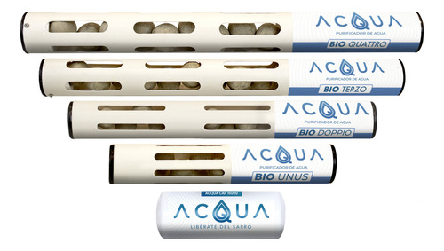 Acqua Pack 5 Incluye Acqua Cap 8500 + Acqua Bio Terzo