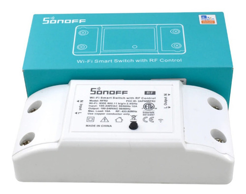 Sonoff Basic R2 Rf433 Interruptor Wifi Automação C/ Controle