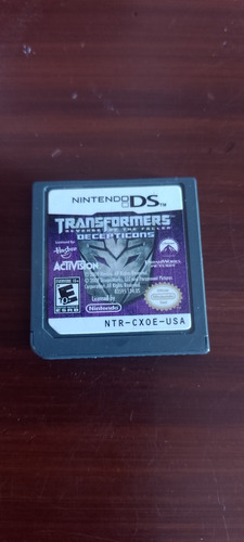 Nintendo Ds Transformers Revenge Of The Fallen Decepticons