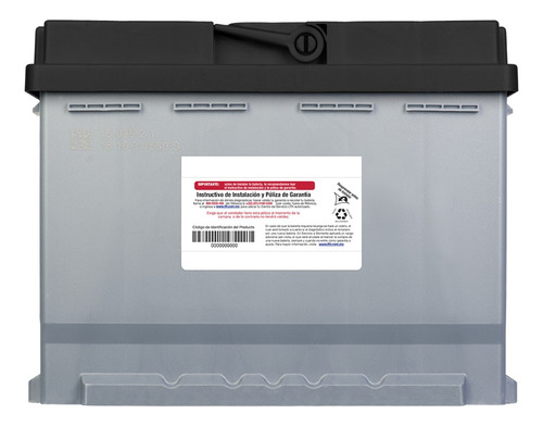 Batería Lth Ford Fusion 2007-2014 - L-47-660 Agm