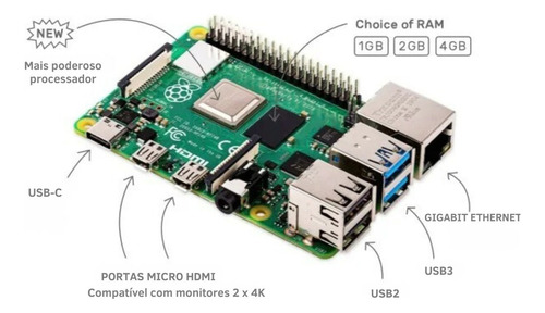 Raspberry Pi 4 Model B 4gb Ram