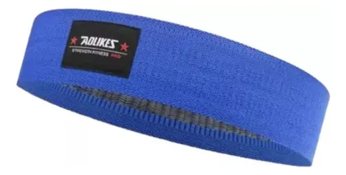 Banda Elástica De Tela Para Ejercicios Resistencia Gym Azul - Xl