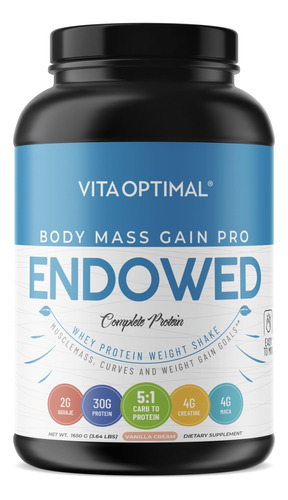 Vita Optimal Endowed Body Mass Gain Pro - Esculpir Y Ganar P