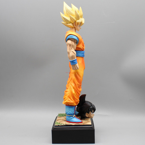 Figura Goku 34cm 2 Cabezas Opening Dragon Ball Z Importado