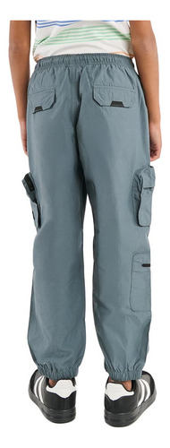 Pantalon Jogger Resorte Casual Next & Co Nxt1 Azul Niño