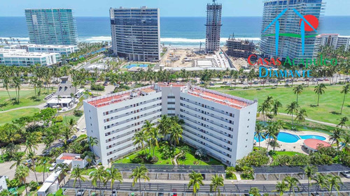 Cad Kabah 803. Departamento En Renta Vacacional Con Terraza En Acapulco Diamante