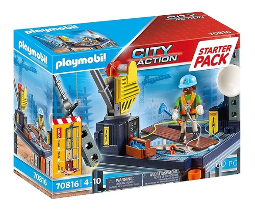 Playmobil Pack Sitio De Construccion 70816