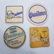 Comprar Antiguos Posavasos Cerveza Quilmes Lote X 4 Mag 59544