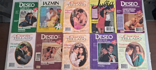 Deseo, Julia, Lote De 10 Libros. Se Vende Lote Completo. 