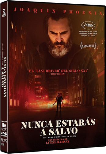 Nunca Estarás A Salvo Dvd Joaquin Phoenix Película Nuevo