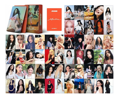 55 Photocards Jennie De Blackpink - Edición Mantra