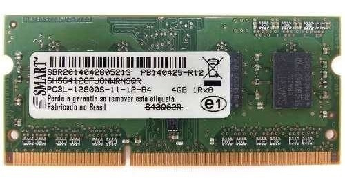 2 Memória Ram Smart 4gb Ddr3 1600 Sodimm P/ Notebooks Origin