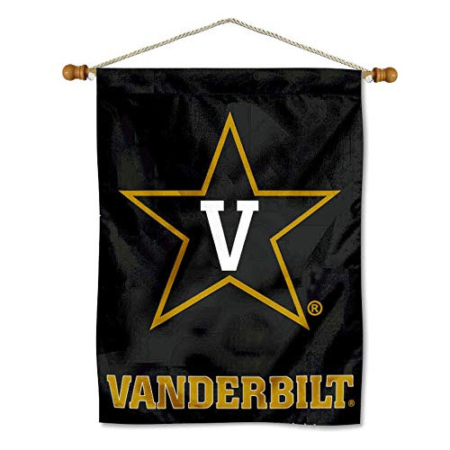 Banderín De Vanderbilt Commodores Poste De Colgar