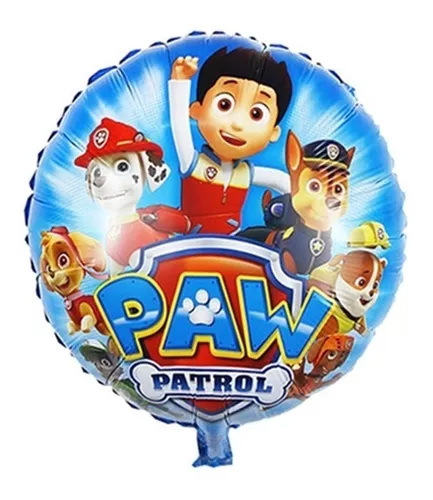 Globo Paw Patrol Patrulla Canina Grande Globelium