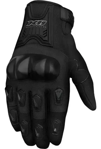 Luva X11 Blackout 2 Touchscreen Neoprene Preta M Moto Urbano