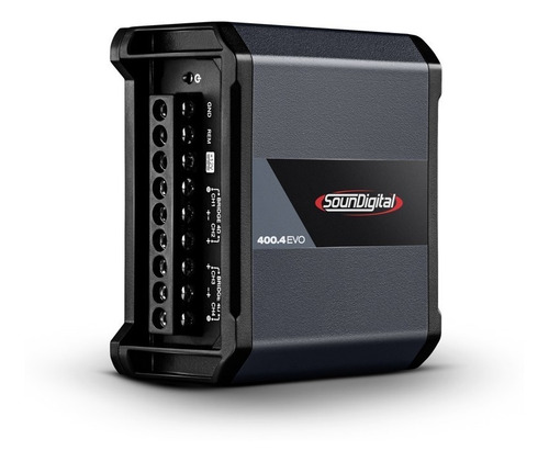 Imagem 3 de 7 de Modulo Soundigital Sd400.4d Sd400 Sd400.4 400w Rms 4 Canais