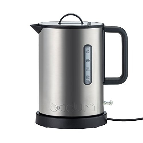 Bodum 550016wm Ibis Hervidor De Agua De 51 Onzas De Cromo