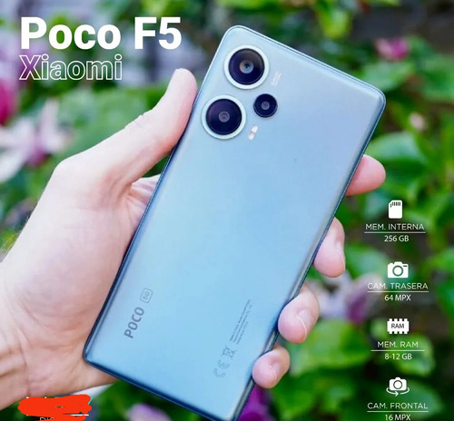 Celular Xiaomi Poco F5 12/256gb
