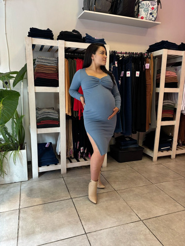 Vestido Para Baby Shower Embarazo Y Lactancia - Seni