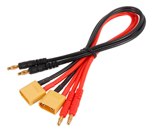 Cable Adaptador Ultra Con Conector Banana Xt90 A 4.0 Macho,