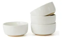 Comprar Set De 4 Tazones Para Cereal Y Sopa, 25 Oz, Blanco