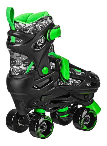 Imagen 3 de 5 de Patines Roller Derby Ajustables 2 En 1 En Linea Y 4 Ruedas