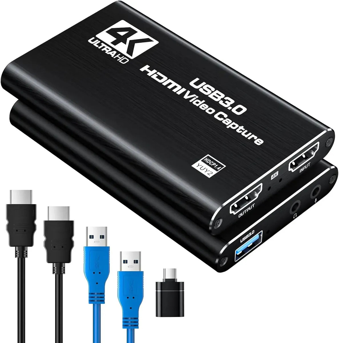 Placa de Captura Vídeo Externa Gamer HDMI 4K 60fps USB 3.0 — R$ 70,31 em Mercado Livre, 21% OFF