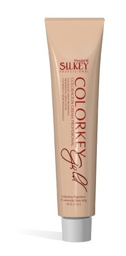 Silkey Colorkey Gold Coloración Crema Profesional X 60 G