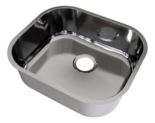 Cuba Simples Riva De Embutir Em Inox Sem Válvula Docol