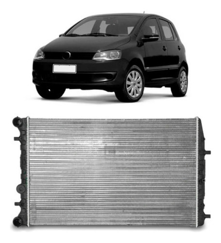 Radiador Fox 2009 A 2010 1.0/1.6 Com Ar Manual