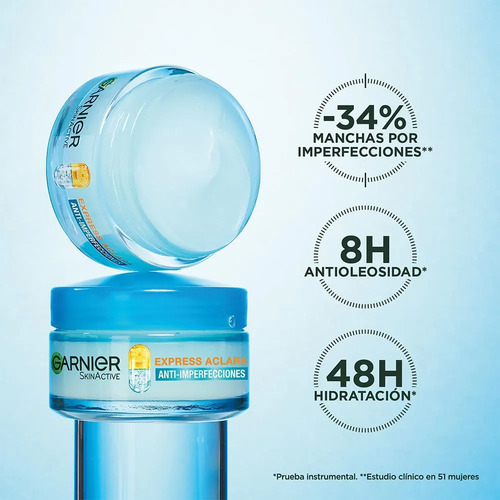 Rutina Express Aclara 4p Antiacné Gel Purificante+sérum 50fp Acneica Día/noche