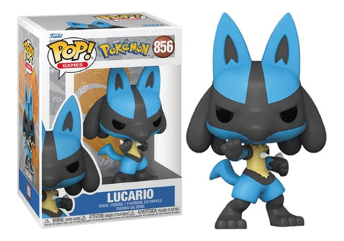 Imagen 1 de 2 de Lucario Funko Pop 856 - Pokemon - Nuevo / Original