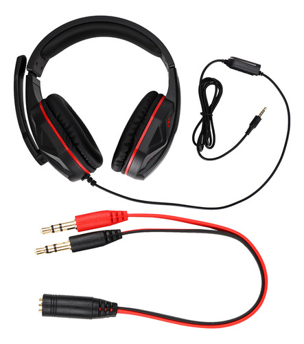 Gaming Headphone 3.5mm Competitive Headset Microphone Wired