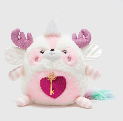 Peluche Inuk Mila 20 Cms - Con Llave Dorada Mágica