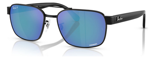 Lentes De Sol Negro Polarizados Ray-ban Rb3751ch0024l