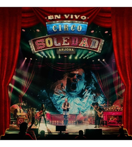 Ricardo Arjona Circo Soledad Live (2 Cd's+dvd En Vivo )