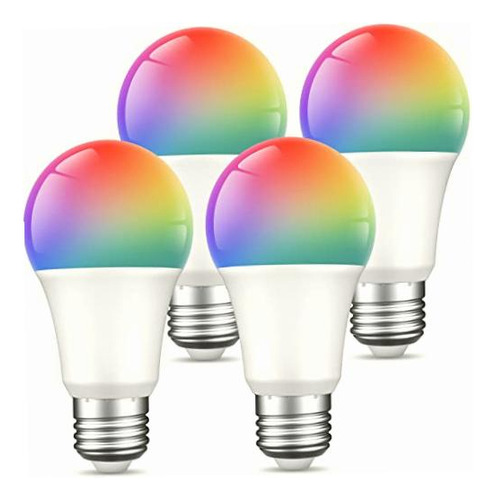 Smart Light Bulbs, E26 Color Changing Alexa Light Bulb