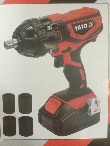 Imagen 1 de 6 de Llave Pistola Impacto Yato 300nm