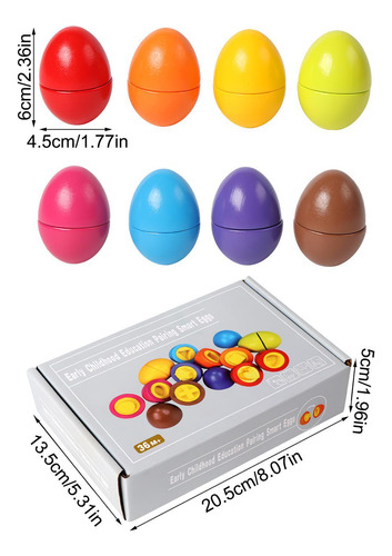 Huevos A Juego Para Jugar Juguete Educativo A Juego Con Huev