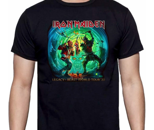 Iron Maiden - Legacy Of The Beast '22 - Rock /metal - Polera