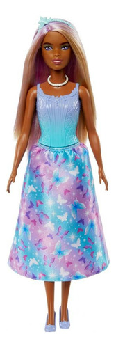 Barbie Fantasía Muñeca Doncella Vestido De Ensueño Azul